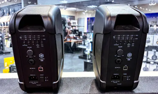 IK Multimedia - iLoud MTM MkII Compact Studio Monitor with ARC Measurement Mic - Black (Pair) 2